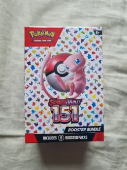 Pokemon TCG 151 Scarlet and Violet Booster Bundle Trading Cards Set - 6 Packs 820650853210 - Image 1