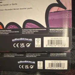 Pokemon Ascended Heroes Tech Sticker Collection Charmander 3x Gastly 2x - Image 3
