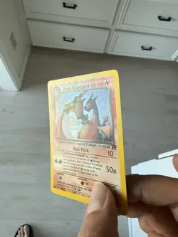 Pokemon Dark Charizard 80 HP Team Rocket Holo Rare 4/82 2000 Card - Image 2