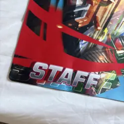 Pokemon Mega Lucario STAFF Playmat - Regional Exclusive - New - Image 2