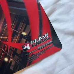 Pokemon Mega Lucario STAFF Playmat - Regional Exclusive - New - Image 3