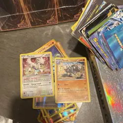 Nintendo Pokemon TCG Legendary Collection Tin Mixed Card Lot Charizard Aurorus - Image 2