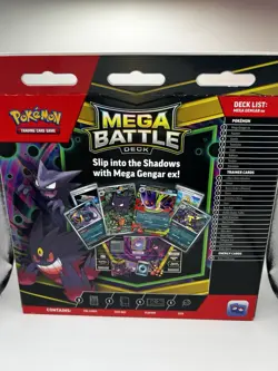 Pokemon TCG MEGA GENGAR Ex Mega Battle Deck - New/Sealed - Image 1