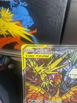 Pokemon TCG Motres and Zapdos and Articuno GX- Sun And Moon Promo (English) - Image 2