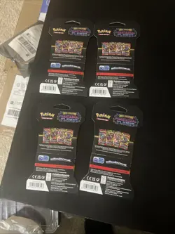 Pokemon TCG : Phantasmal Flames sleeved Booster x4 Full art set- In Hand - Image 2