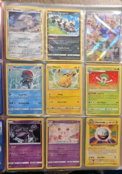 225 Pokemon Card Collection In Binder Mint To XF various Years - Image 3