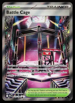 Battle Cage 116/094 Ultra Rare Phantasmal Flames Pokemon Card - Image 1