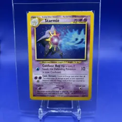 Pokemon TCG Starmie Neo Revelation Card 25/64 Rare Vintage WotC - Image 1