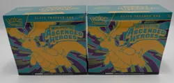 2x Pokemon TCG Ascended Heroes Elite Trainer Box ETB Sealed Fast Shipping - Image 1