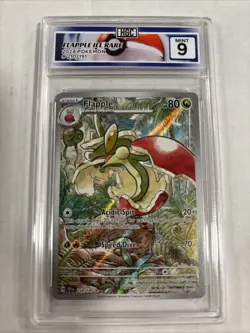2024 Pokemon Flapple Illustration Rare #210 HGC 9 (sb3) - Image 1