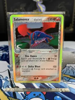 Pokemon Card Ex Delta Species Salamence 14/113 2005 Non Reverse Stamped Holo - Image 1