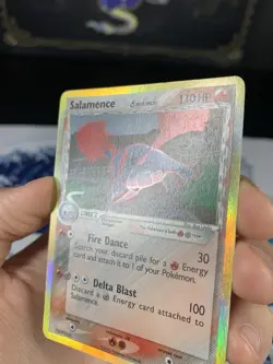 Pokemon Card Ex Delta Species Salamence 14/113 2005 Non Reverse Stamped Holo - Image 3