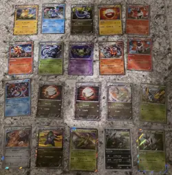 Greninja Raichu Dratini Holo Black & White XY Japanese Pokemon Card Lot x23 - Image 1