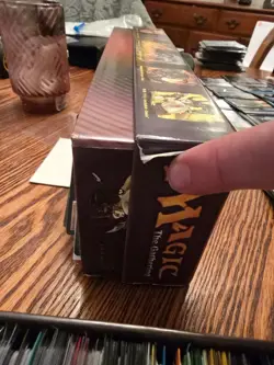 MTG Magic Vintage King Cheetah Multiverse Card Storage Box EmptyU - Image 3