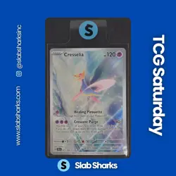 2024 POKEMON SHROUDED FABLE #071/064 CRESSELIA ILLUSTRATION RARE - Image 1