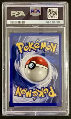 Pokemon 1st Edition Shadowless Base Set Trainer Switch PSA 9 - Image 2