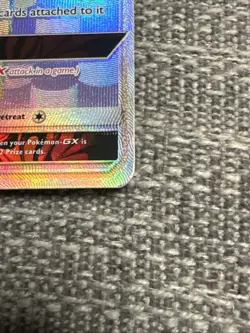 Pokemon TCG Kartana GX Holo Rainbow Rare Crimson Invasion 117/111 - Image 5