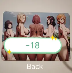 Card Goddess Waifu Naruro Sakura Nami Robin Tsunade One Piece Sexy JAP Oil Holo - Image 2