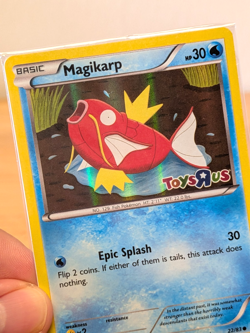 2016 XY Evolutions Magikarp ToysRUs Promo Card Stamped Holo Sealed NEW - Image 2