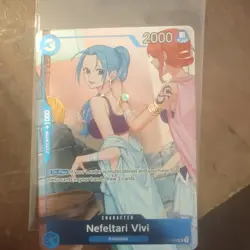 Nefeltari Vivi EB02-026 EB03 Alt Art Heroines Dash Pack One Piece TCG English - Image 3