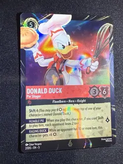 DISNEY LORCANA TCG PROMO CARD Donald Duck EPCOT Festival Of The Arts 2/DIS EN 5 - Image 2