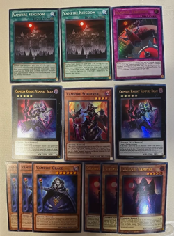 x12 Vampire Zombie Deck Cards - Shadow Sorcerer Takeover Grace Kingdom Knight NM - Image 1
