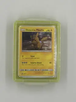 Mixed Lot of 96 Pokemon Trading Cards With Protective Case - Image 2