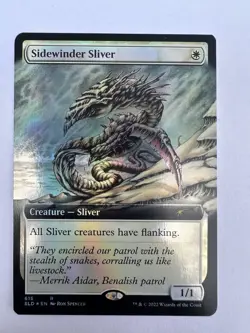 Sidewinder Sliver (Extended Art) - FOIL - Secret Lair - Near Mint - MTG - Image 1