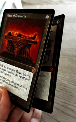 MTG Altar of Dementia & Staff of Domination The Brothers' War Retro frame NM - Image 3