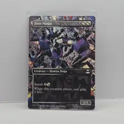 FOOT NINJAS (BORDERLESS) 209 TEENAGE MUTANT NINJA TURTLES MAGIC: THE GATHERING - Image 1