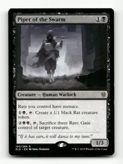Piper of the Swarm Throne of Eldraine #100 Rare - Image 1