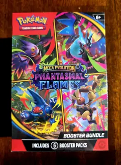 Pokemon TCG: Phantasmal Flames Factory Sealed Booster Bundle Box - Image 1