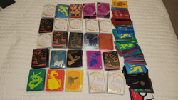 Pokemon TCG ETB Card Sleeves - 25 total lot (SOME USED AND SOME BRAND NEW) - Image 1