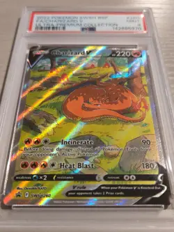 Charizard V 260 PSA 9 2022 UPC Black Star Promo Pokemon - Image 2