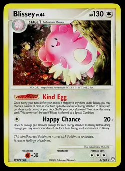 Pokemon Card - Blissey Mysterious Treasures 5/123 Holo Rare - Image 1