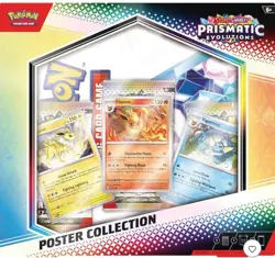 Pokemon Scarlet & Violet Prismatic Evolutions Poster Collection Factory Sealed - Image 1