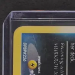 2007 POKEMON D&P MYSTERIOUS TREASURES #10/123 HONCHKROW REVERSE HOLO - Image 3
