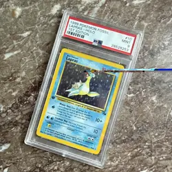 PSA 9 Pokemon 1st Edition Lapras Holo Fossil 1999 - Image 1