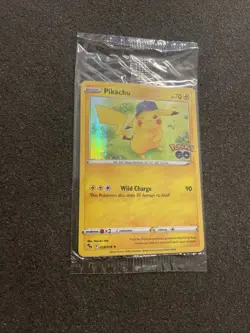 Pokemon/Pokemon GO Prerelease Pikachu Holo Foil Promo Card #028/078 Sealed - Image 2
