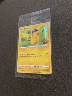 Pokemon/Pokemon GO Prerelease Pikachu Holo Foil Promo Card #028/078 Sealed - Image 3