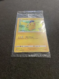 Pokemon/Pokemon GO Prerelease Pikachu Holo Foil Promo Card #028/078 Sealed - Image 4