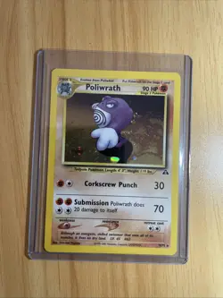 Poliwrath 9/75 Holo Rare Neo Discovery Pokemon Card - Image 1