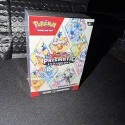 Pokemon TCG Prismatic Evolutions Booster Bundle Box – 6 Booster Packs - Image 1