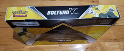 BOLTUND V Box Pokemon TCG w/ Sword & Shield Packs, NEW SEALED 2022 Box Side Tear - Image 4