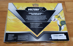 BOLTUND V Box Pokemon TCG w/ Sword & Shield Packs, NEW SEALED 2022 Box Side Tear - Image 5