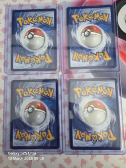 Uk Seller Pokemon TCG Sam's Club Exclusive 151 Cosmo Holo 4 Card Set. NM - Image 2