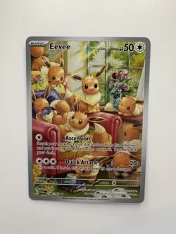 Pokemon Eevee Illustration Rare Twilight Masquerade #188/167 NM - Image 1