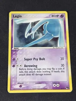 Pokemon Lugia POP Series 5 Promo Holo Rare 2/17 Card - Image 1