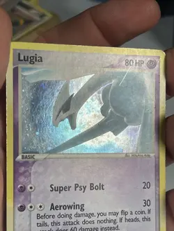 Pokemon Lugia POP Series 5 Promo Holo Rare 2/17 Card - Image 3