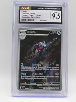 Palafin 225/091 – CGC Mint+ 9.5 | Pokemon TCG Graded Card - Image 1